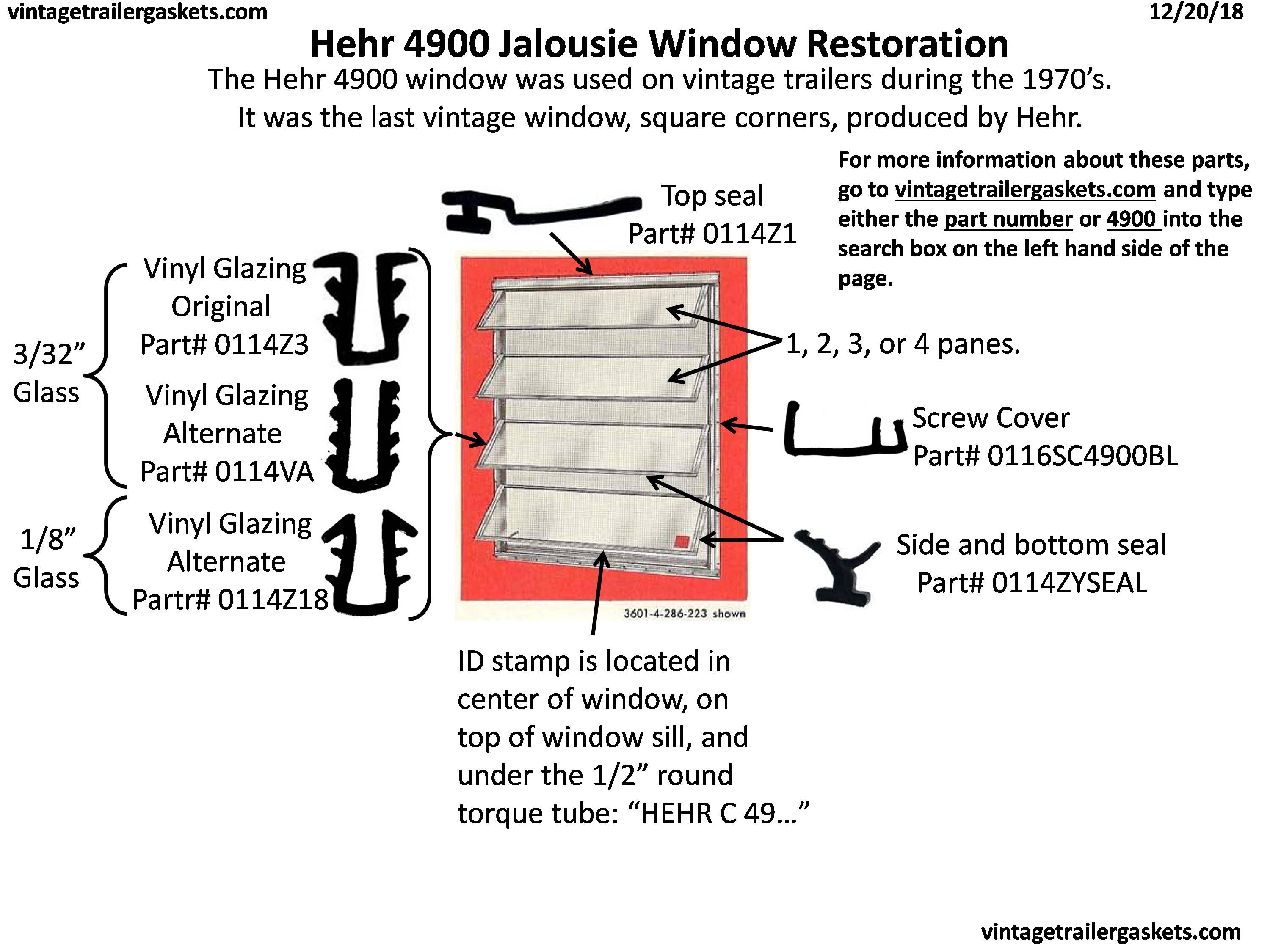 Herh Hallmark 4900 Awning Window Restoration
